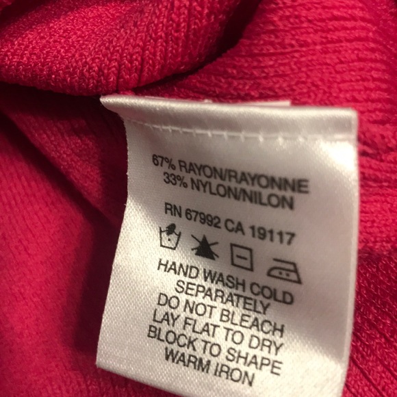 Sigrid Olsen v-neck ribbed sweater -great details - Picture 7 of 8